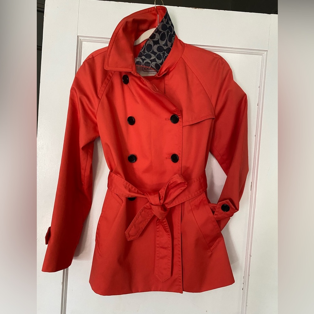 Coach trench coat